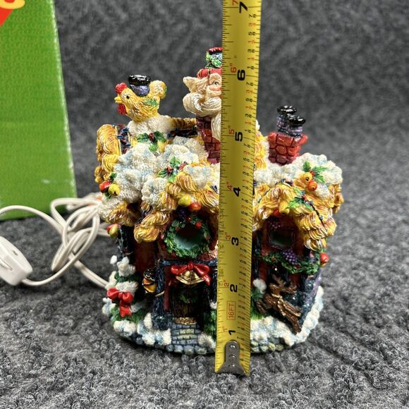 Crinkle Claus Possible Dreams "Crinkle Farmhouse Santa 1997 #659657 Light Kit - Picture 8 of 12